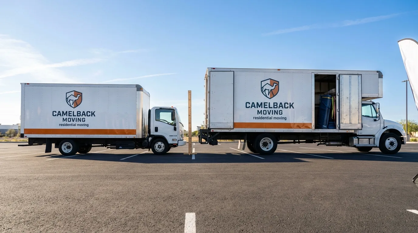 Moving truck size capacity guide in Tupper Lake